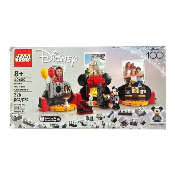 Lego Other - LEGO 40600 Disney 100 Years Celebration Set Mickey Mouse 226 PCS NEW